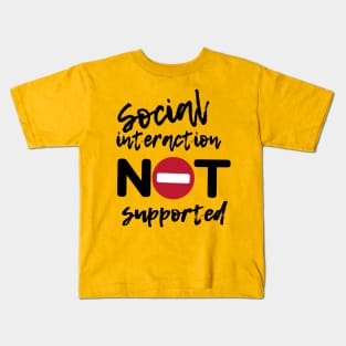 Social distancing Kids T-Shirt